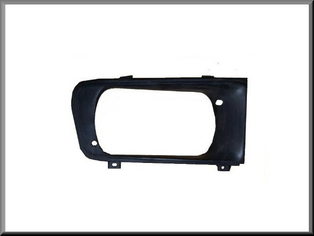 Headlight frame right R16 TL and TS >1972 (plastic).