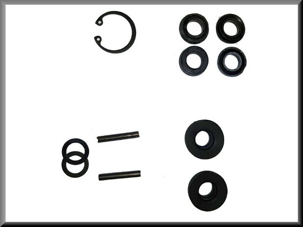 Hoofdremcilinder revisieset R16 (Bendix 19 mm). 