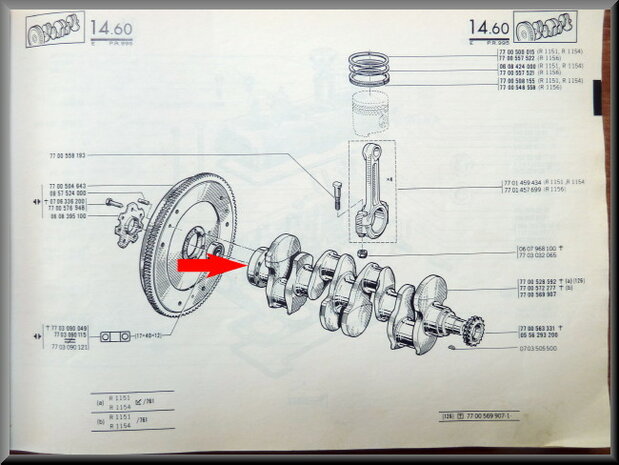 Vilebrequin R16 TX (révisé).