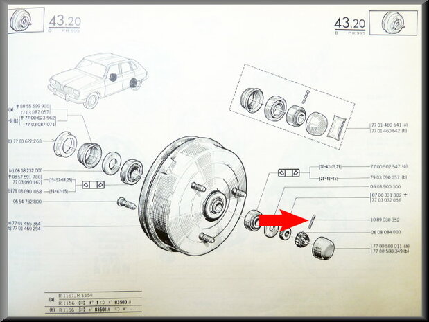 Wheel bearing cotter pin.