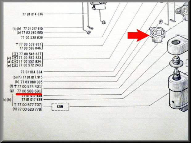 Electromagnetic switch central door-locking system.