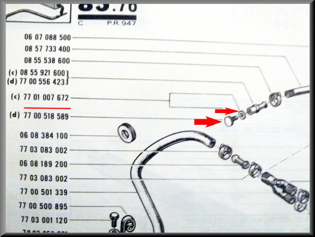 Screw air-vent-hose cooling system