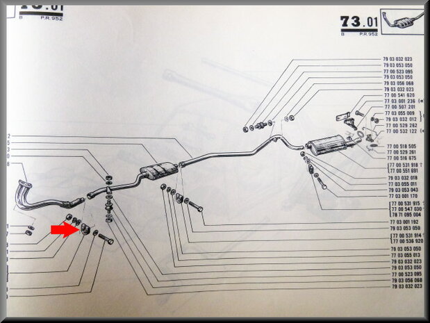 Collier d'échappement (47-52mm).