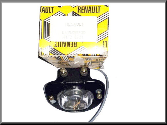 Eclairage de la plaque d'immatriculation pour Renault 16