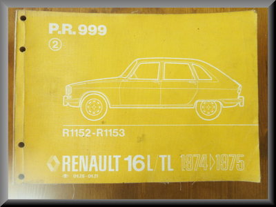 P.R. 999 édition 2 R16 L-TL.