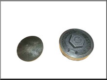 Radiator-cap-(black-plastic)-and-gasket-(rubber)