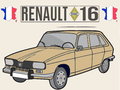 Porte-clés-Renault-16-TL-(beige)