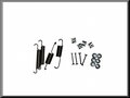 Mounting-kit-rear-brake-shoes