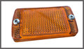 Renault-5:-Knipperlicht-glas-voorzijde-links-(Oranje)-(New-Old-Stock)